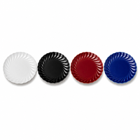 Assiette en mélamine sur mesure, couleur personnalisée, qualité certifiée alimentaire, vente en gros d'usine, exportation pour la restauration