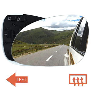 3C0 857 521 Rétroviseur gauche et droit côté conducteur et passager en <span class=keywords><strong>verre</strong></span> transparent pour VW <span class=keywords><strong>Golf</strong></span> <span class=keywords><strong>5</strong></span> MKV 2003-2008 - Product Image 1