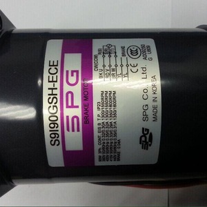 มอเตอร์เบรก SPG รุ่น S9I90GSH-ECE 1 กิโลวัตต์ สามเฟส 220 โวลต์ 1500 รอบต่อนาที ผลิตในเกาหลีใต้ - Product Image 2