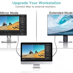 Syong USB C để HDMI Adapter (4K60hz), BC Trần Cooper cho pixelbook, XPS, và nhiều hơn nữa (tương thích với <span class=keywords><strong>Thunderbolt</strong></span> 3 cổng) - Product Image 4