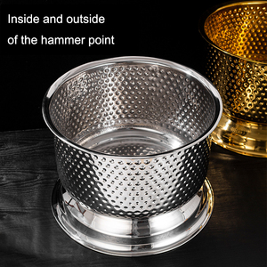 <strong>Ice</strong> <strong>Bucket</strong> Stainless Steel 304 <strong>Large</strong> Capacity 22L for Wine Champagne Vodka Insulated with Stand - Product Image 6