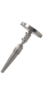 Industrial Adjustable Stainless Steel Sleeve Bimetal Thermometer 150mm