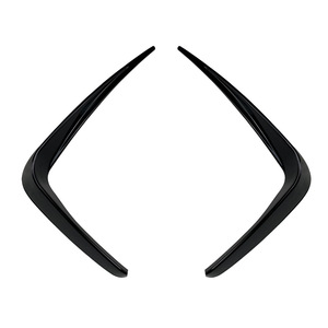 Front Windshield Decal For Bmw 3 Series G20 M Sport 320i 325i 2019 2020 2021 2022 Carbon Fiber Textured Piano Black ABS Stickers - Product Image 5