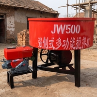Malaxeur à béton forcé JW750 pour machines de construction et fermes