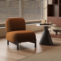 Canapé de luxe pour petit espace, fauteuil de beauté, mobilier de salon simple, chaise longue pour la maison et le bureau, canapé paresseux