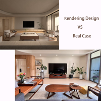 Solution de service personnalisée tout-en-un pour toute la maison, appartement, villa, hôtel, magasin, projet, design d'intérieur 3D, aménagement