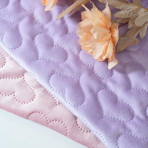 Nhà Máy Trực Tiếp Nhung Trái Tim Siêu Âm Nổi Bông Vải Pu Tráng Thoáng Khí Sofa Bìa & Đệm Cho Túi Xách & Đồ Chơi - Product Image 1