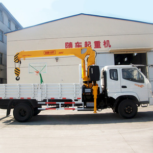 BOB-LIFT petite grue montée sur camion à flèche télescopique en option de 1 à 5 tonnes pour les routes de construction - Product Image 1