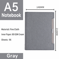 Carnet en cuir PU estampé à chaud A5/B5, journal d'affaires personnalisé pour le marketing de marque et les campagnes promotionnelles