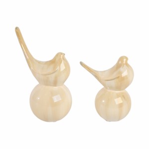 Statuette di uccelli per decorazioni domestiche e da esterno, per giardino, cortile, finestra, pavimento, bagno - Product Image 1