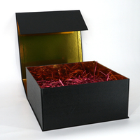 Boîte cadeau imprimée écologique de qualité supérieure, unique, magnifique, sur mesure, durable, exquise, design doré, vente en gros