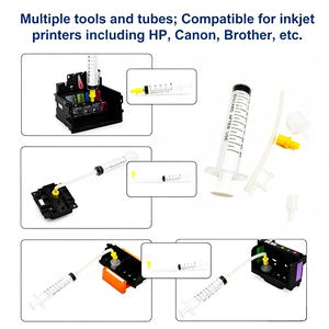 Kits de nettoyage et d'entretien de têtes d'impression, liquides de réparation, encre à sublimation pigmentée, outils de nettoyage de têtes d'impression pour <span class=keywords><strong>Canon</strong></span> HP Epson - Product Image 2
