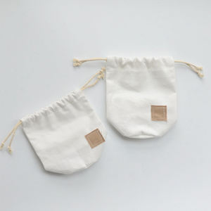 ถุงผ้าแคนวาสแบบผูกเชือกเป็นมิตรกับสิ่งแวดล้อมกระเป๋าผ้าใบทำจากผ้าฝ้ายผลิตภัณฑ์เครื่องประดับรองเท้าผลิตภัณฑ์เครื่องสำอางถุงกันฝุ่น - Product Image 4