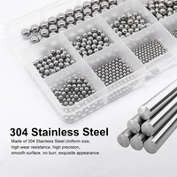 Balle en acier au carbone SAIGE pour arbalète et lance-pierre, accessoires de chasse de précision personnalisés, diamètres 6mm, 8mm, 9mm, 12.7mm