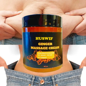 Vente en gros Crème de massage corporelle au gingembre pour <span class=keywords><strong>ventre</strong></span> <span class=keywords><strong>plat</strong></span> effet rapide Gel chauffant pour la taille Crème brûle-graisse amincissante pour façonner la taille - Product Image 2