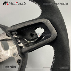 Volante de Fibra de Carbono Forjado Mate Personalizado para Jeep Wrangler JL Rubicon 4x4 Gladiator JT 2018-2026, Mejora del Interior - Product Image 4