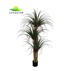 LONGSTAR Der Lieferant von künstlichen Pflanzen für die Heimdekoration 2024 neue mehrfache Stile grüner Yuccabaum