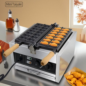 Máy làm bánh pancake mini năng suất cao 15 lỗ 180 ° lật Máy làm bóng cá Takoyaki để làm bánh quế mới cho khách sạn - Product Image 5