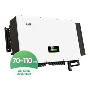 Voor Wholesale Prijs Op Grid 3 Fase Inverter 60kw 80kw 100kw 110kw 500kw 1000kw Zonne-Energie Omvormer On-Grid