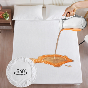 Sábana impermeable de capa de aire suave para todas las estaciones, antideslizante, con bolsillos profundos, para colchón de apartamento - Product Image 4