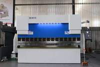 Prensa Plegadora CNC BEKE WC67K 100T3200 E21 con Estructura de Barra de Torsión y Función de Modificación Rápida de Datos para Acero Inoxidable y Aluminio