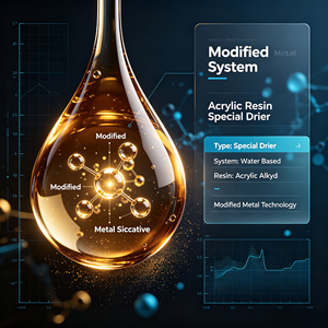 Sécurant Spécial pour Résine Acrylique à Base d'Eau, Modifié pour Métaux, <span class=keywords><strong>Siccatif</strong></span> pour Revêtements Acryliques et Alkydes à Base d'Eau - Product Image 2