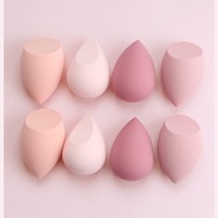 Ms.miau Éponge de maquillage personnalisée haute densité, sans latex, douce, écologique, pour le maquillage liquide et crème, finition professionnelle, lavable