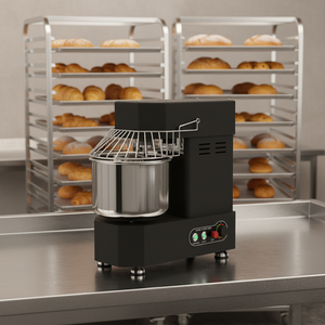 Amasadora Comercial Mini de 15L <span class=keywords><strong>para</strong></span> Panadería, Mezcladora Espiral <span class=keywords><strong>para</strong></span> <span class=keywords><strong>Masa</strong></span> de <span class=keywords><strong>Pizza</strong></span> y Pan, Máquina Amasadora <span class=keywords><strong>para</strong></span> Cocina y Hogar - Product Image 1