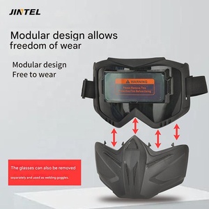 Casco de Soldadura con Oscurecimiento Automático Solar, Protección Facial Completa, <span class=keywords><strong>Tipo</strong></span> Dividido, para Soldar, Esmerilar y Cortar - Product Image 2