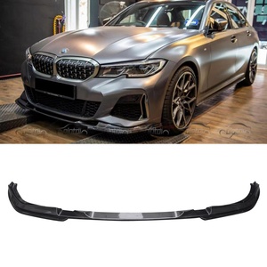 Lame de pare-chocs avant en carbone 3DStyle, séparateur de spoiler avant pour BMW Série 3 G20 G21 G28 2020-2022 - Product Image 1