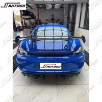 Kit de carrosserie en ABS PP pour Porsche 718 982 2016-2026, conversion et modification automobile, mise à niveau vers le style GT4 RS, ensemble de pare-chocs