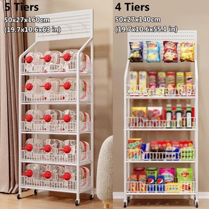 4-Tier / 5-Tier cửa hàng tiện lợi Rack hiển thị/dược Floorstanding hiển thị đứng thương mại siêu thị kệ - Product Image 1