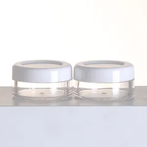 5g 10g 15g custom body custard jar cosmetic packaging pack container for gel polishes