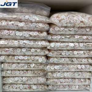 Botón de Concha Natural de 2 Agujeros para Camisas, Venta Directa de Fábrica, Varios Tamaños, Botón de Concha Natural con Ojo de Pez - Product Image 6