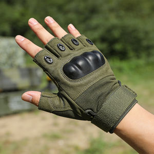 ถุงมือกีฬาแบบครึ่งนิ้ว คุณภาพสูง ผลิตตามสั่ง สำหรับทุกเพศ ทำจากผ้าฝ้าย เหมาะสำหรับกิจกรรมกลางแจ้ง ปั่นจักรยาน ป้องกันการลื่น - Product Image 5