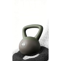 Pesa Rusa Ergonómica de 8 kg para Entrenamiento de Fuerza, Diseño Minimalista y Estético, para el Hogar