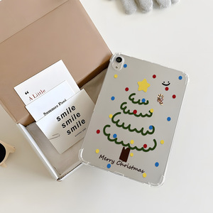 เคสแท็บเล็ต TPU แบบนิ่มลายต้นคริสต์มาสสไตล์มินิมอลสำหรับ iPad 11 / iPad Mini 6, เคสกันกระแทกแบบพิเศษ - Product Image 1