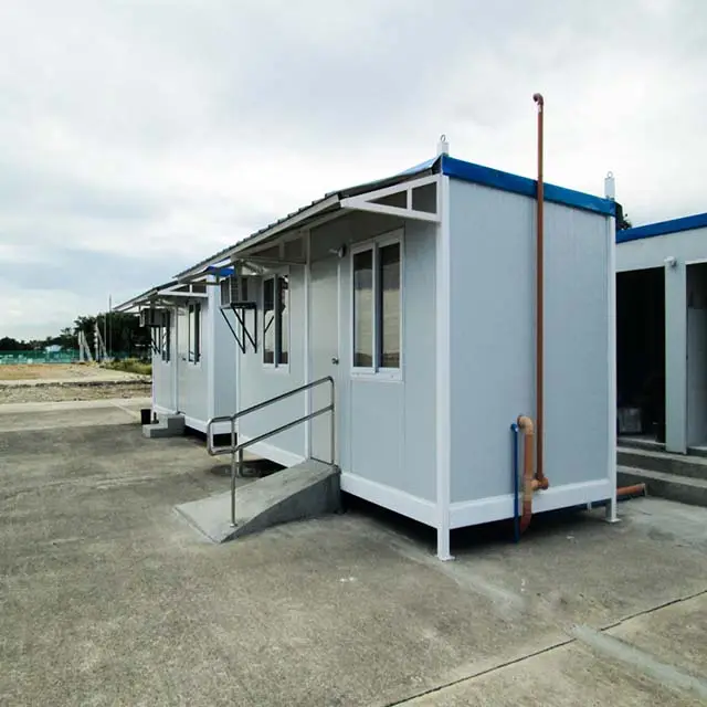 Fabriek Op Maat Prefab Container Huizen 2 3 Verdiepingen Geprefabriceerde Hotel Flat Pack House Set 3 Slaapkamer Met Toilet En Badkamer