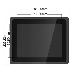 Custom Visible Under Sunshine Capacitive Touch High Brightness Monitor LCD Screen 7 Inch Mini TFT LCD Display