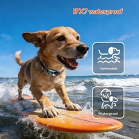 Dispositif de dressage canin à distance, collier anti-aboiement IA avec portée de plus de 50 km et talkie-walkie POC 3G