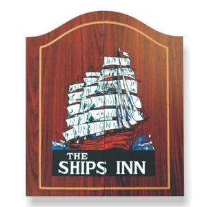 Meuble de fléchettes en <span class=keywords><strong>bois</strong></span> rustique élégant et séduisant Produit de cibles de tir charmant - Product Image 4