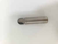 1/2 inci 2-flute PCD berlian TCT Router bit bulat bawah mata bor CNC alat pertukangan kustom ODM dukungan