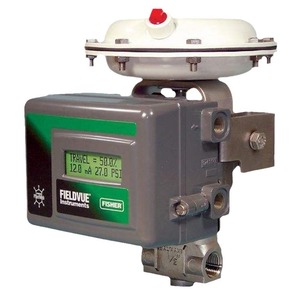 Posicionador de Válvula DVC2000 Fisher, Actuador Eléctrico de Acción Simple Sin Retroalimentación, Válvula de Globo, Estándar Americano - Product Image 4
