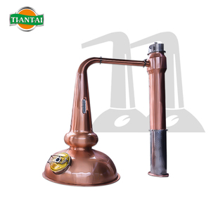 Alambicco in Rame da 100L per Distillazione Artigianale, Riscaldato a Fuoco Diretto, Semi-Automatico, Alta Produttività, per Distillazione di Whisky, Rum e Brandy - Product Image 3