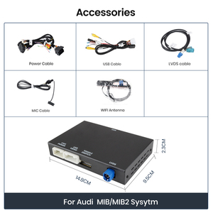 Módulo Inalámbrico Junsun Carplay y Android Auto para <span class=keywords><strong>Audi</strong></span> A3 <span class=keywords><strong>A4</strong></span> A5 Q2L Q5L Q7 2014-2020 2022 con Pantalla Original MIB Mirror Link y AirPlay - Product Image 6