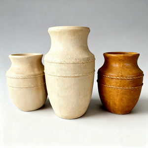 <span class=keywords><strong>Maceta</strong></span> de Flores de Óxido de Magnesio MGO, Estilo Vintage, Color Blanco Camel, Transpirable, Ligera, Ecológica, para Jardín y Hogar - Product Image 4