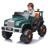 Voiture électrique SUV 2 places pour enfants avec démarrage progressif et télécommande parentale, véhicule jouet 4 roues