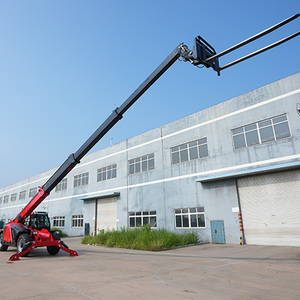 Sollevatore Telescopico per Edilizia 4,5 Tonnellate, Altezza di Sollevamento 18m, Portata 13,08m, Carrello Elevatore Idraulico con Forche per Pallet - Product Image 6