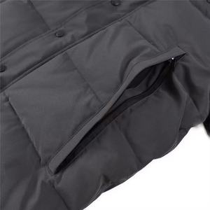 Parka en duvet de haute qualité, luxe, qualité supérieure, pour homme, avec capuche en fourrure de loup, parka canadienne pour homme pour l'hiver, avec sac anti-poussière - Product Image 5