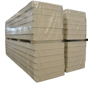 PU-isolierte Stahl-Sandwichplatten-Wand paneele für saubere Kühlräume